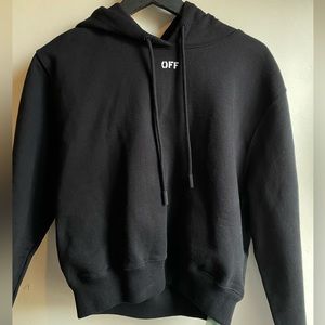 Women’s Brand New Off-White Cotton Hoodie